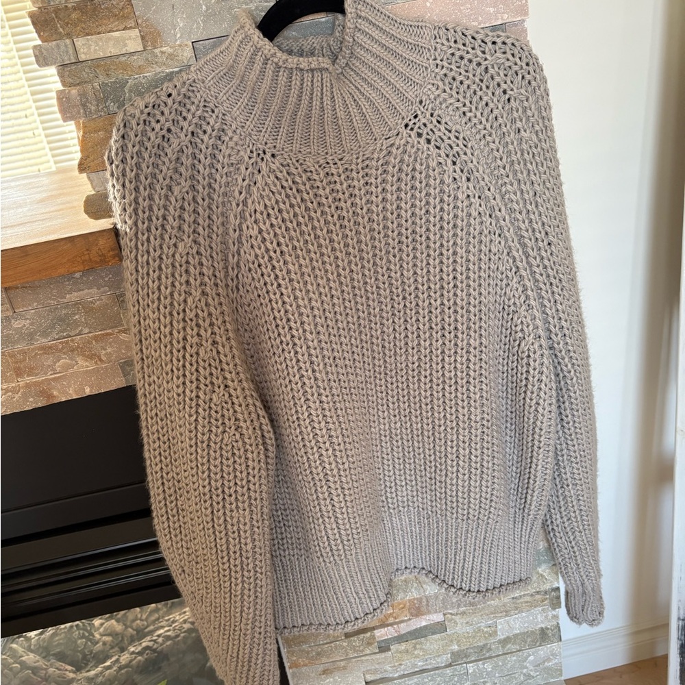 Chunky Knit Turtleneck Sweater